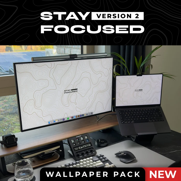 Stay Focused v2 Wallpaper Pack cover image