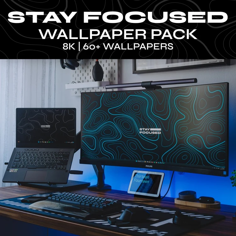 Stay Focused Wallpaper Pack cover image