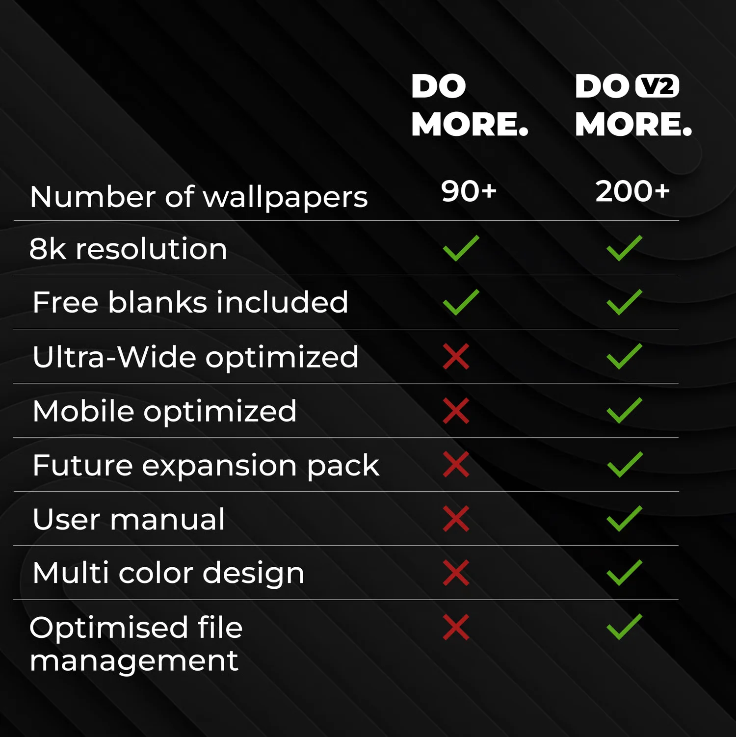 Do More v2 Wallpaper Pack, image 2